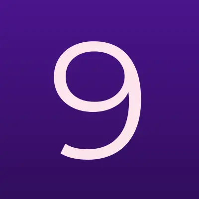 №9, продуктовый магазин, лого-визитка